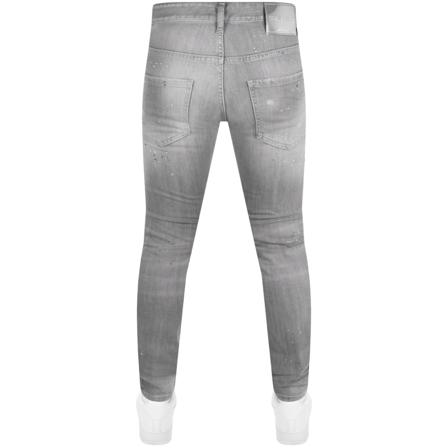 DSQUARED2 Skater Slim Fit Jeans Grey | Mainline Menswear